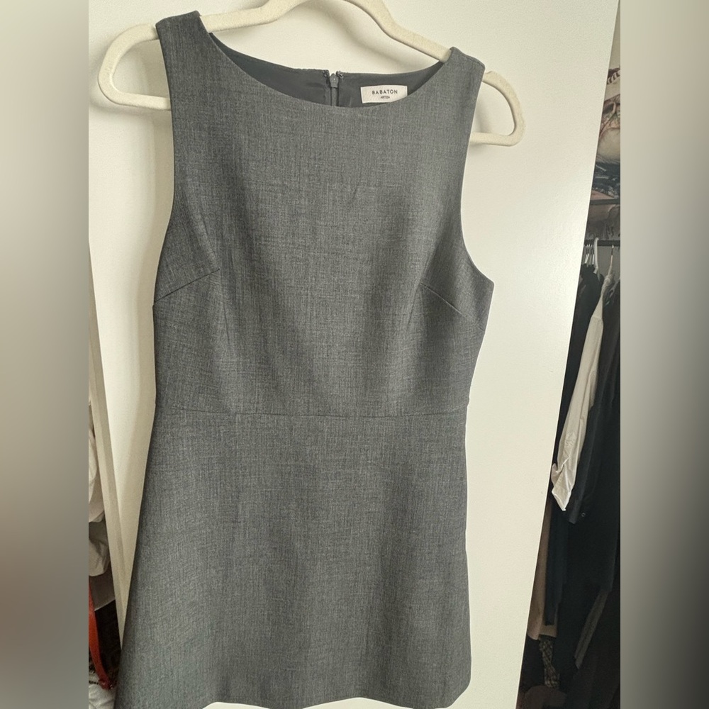 Aritzia Bond dress - like new - size 6 - heather Charcoal / grey